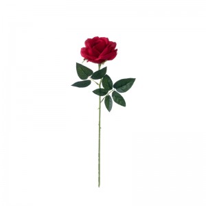 CL03508 Kunstbloem Roos Decoratieve bloem van hoge kwaliteit