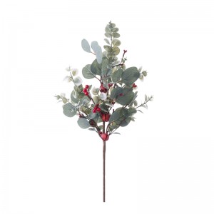 CL54632 Pianta di fiori artificiali Raccoglitori natalizi Forniture per matrimoni realistici