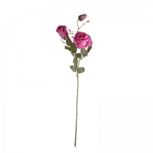 DY1-4527 Flori artificiale Trandafir de vânzare fierbinte Decor de nuntă