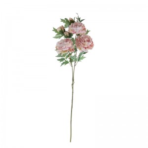 DY1-5381 ดอกไม้ประดิษฐ์ ดอกโบตั๋น ดอกไม้และต้นไม้ประดับราคาถูก