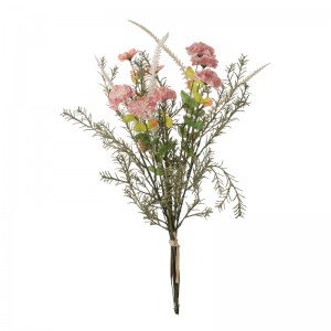 DY1-6402 Штучний квітковий букет хризантем Гарячий продаж квітковий настінний фон