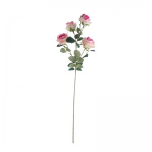 MW03502 Flor Artificial Rosa Flor Decorativa de Alta Qualidade