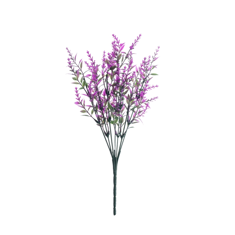 MW02504 jieunan Kembang Bouquet Lavender hiasan Partéi borongan