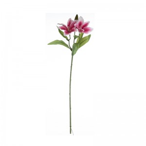 DY1-4667 Umjetni cvijet ljiljan Popularni vrtni ukras za vjenčanje