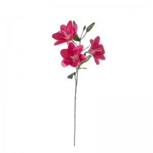 MW31512 Արհեստական ​​ծաղիկ շուշան Էժան դեկորատիվ ծաղիկ Սուրբ Վալենտինի օրվա նվեր