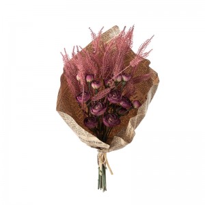 DY1-5219 Buket umjetnog cvijeća Ranunculus Popularna svadbena potrepština