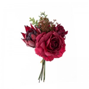 ДИ1-5350 Букет од вештачког цвећа Ружа Реалистично свилено цвеће
