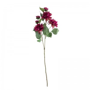 DY1-5380 Bunga Buatan Dahlia Latar Belakang Dinding Bunga Jual Terlaris