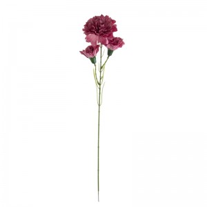 DY1-5657 Fonte de casamento realista de cravo de flor artificial