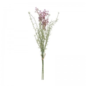 DY1-5701 Daun Tumbuhan Bunga Tiruan Latar Belakang Dinding Bunga berkualiti tinggi
