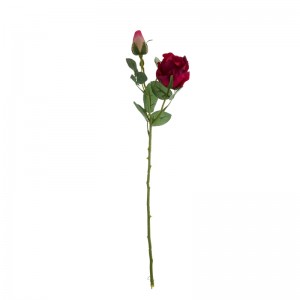 DY1-5722 Вештачки цветни рози на големо за свадбени централи