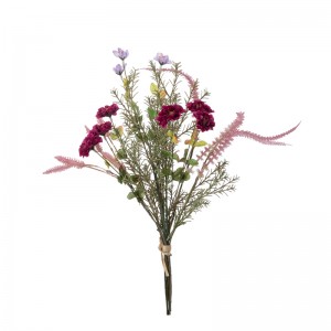 DY1-6402 Արհեստական ​​ծաղիկների ծաղկեփունջ Քրիզանթեմ Hot Selling Flower Wall ֆոն