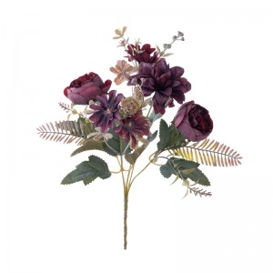 MW55746 Buket umjetnog cvijeća Dalija, popularno prodano ukrasno cvijeće i biljke