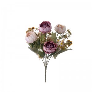 MW57515 Kulîlkên Artificial Flower Bouquet Chrysanthemum Cheap Silk Flowers