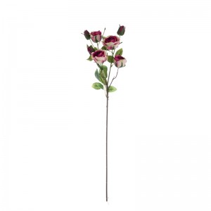 MW69514 Kunstlill Kamellia roos Kvaliteetsed siidililled