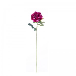 MW03503 Umelá kvetinová ruža Vysoko kvalitné dekoratívne kvety a rastliny