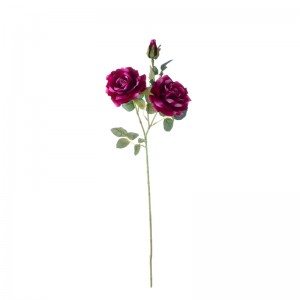 MW03504 مصنوعي گل گلاب گرم وڪرو شادي سينٽر پيس