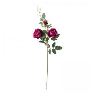 MW03506 အတုပန်းပင် နှင်းဆီ အရည်အသွေးမြင့် မင်္ဂလာပွဲစင်တာများ