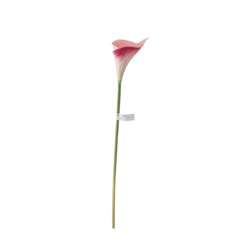 MW08501 Lule artificiale Calla zambak Fabrika Shitje e drejtpërdrejtë Dasma qendrore