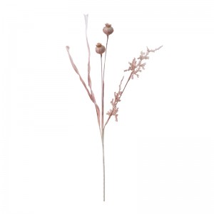 MW09521 Artipisyal nga Flower Plant Poppy Taas nga kalidad nga Wedding Centerpieces