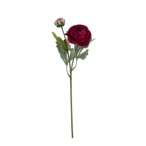 DY1-3250 Flor artificial Ranunculus Venda directa de fábrica Flor decorativa