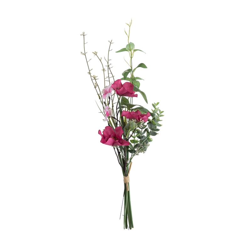 DY1-3331 Bouquet di fiori artificiali Scelte natalizie Decorazioni festive popolari