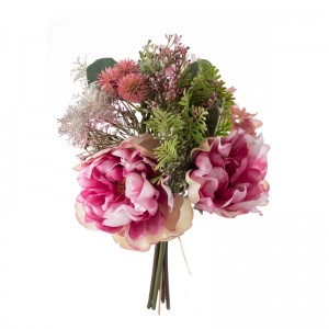 DY1-3864 Bouquet di fiori artificiali Peonia New Design Regalo di San Valentinu