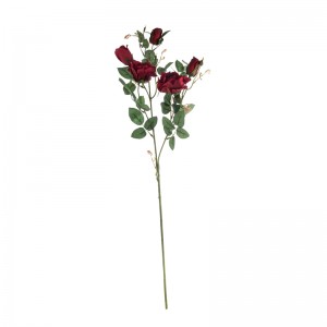 DY1-5719 ดอกไม้ประดิษฐ์ดอกกุหลาบโรงงานขายตรงอุปกรณ์จัดงานแต่งงาน