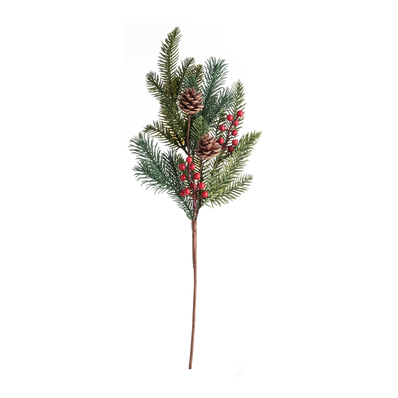 DY1-6209 Christmas Decoration Christmas picks Cheap Decorative Flowers and Plants