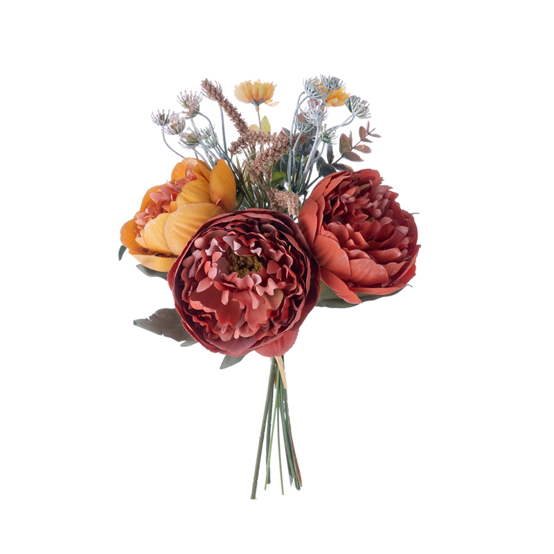 DY1-6412 Buket umjetnog cvijeća Božur Popularno prodavani vjenčani ukras