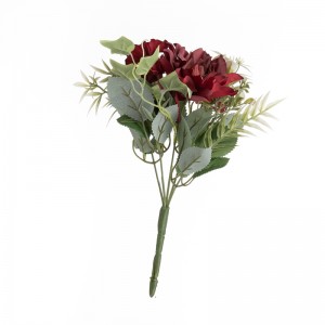 MW55703 Artificial Flower Bouquet Dahlia Realistic Decorative Flower
