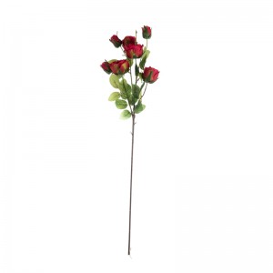 MW69514 פרח מלאכותי קמליה ורד פרחי משי באיכות גבוהה