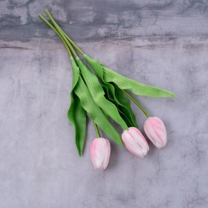MW08517 Fabrika e tulipanëve me lule artificiale Sfondi i murit me lule me shitje direkte