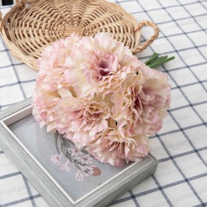 DY1-5656 Artificial Flower Bouquet Carnation Cheap Garden Wedding Decoration