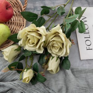 DY1-5719 Фабрика за директна продажба на изкуствени цветя Роза Сватбени централни елементи