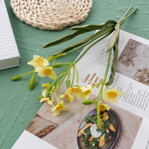 DY1-3236 Букет от изкуствени цветя Нарцис Популярни сватбени принадлежности