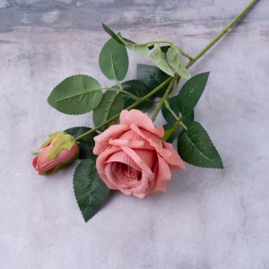 CL03512 Sztuczny kwiat róży Gorąca sprzedaż Dekoracje ślubne Ozdoby ślubne