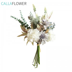 YC1060 Kulîlka Artificial Flower Dahlia Bouquet