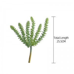 МВ17662 Мини вештачке сукулентне биљке Низ бисера Црассула Марниерана