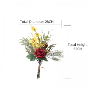 CF01125 Artificial Rose Bouquet New Design Valentine’s Day gift Garden Wedding Decoration
