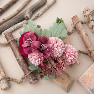 Bouquet de fleurs artificielles Ranunculus, décoration de mariage, offre spéciale, DY1-3281