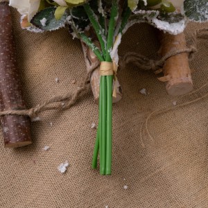 MW12503 Buchet de flori artificiale Trandafir Flori realiste de mătase