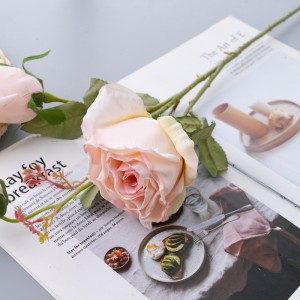 DY1-4527 Flower Artificial Rose Zafin Siyar da Ado na Bikin aure