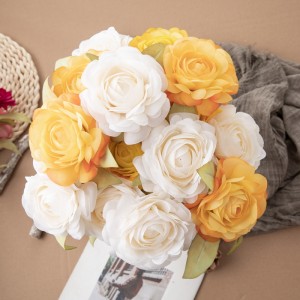 DY1-4595 Kunstig blomsterbukett Ranunculus Realistisk bryllupsforsyning