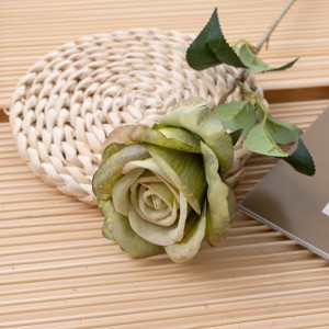 MW55735 Artificial Flower Rose အရောင်းရဆုံး ဥယျာဉ်မင်္ဂလာအလှဆင်ခြင်း။