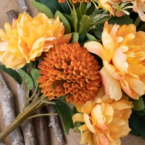 CL81504 Ramo de flores artificiales Peonía Decoración de boda de gran venta