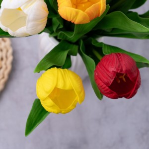 MW08519 Tulipani tal-Fjura Artifiċjali Rigal realistiku ta' Jum San Valentinu