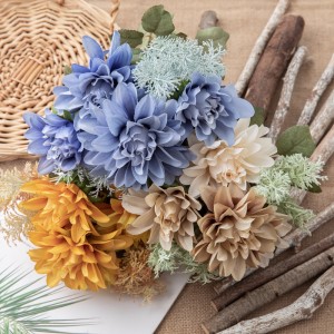 DY1-4571 Bouquet Flower Artificial Dahlia Wholesale Festive Decorations