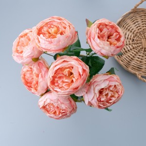MW31506 Rose Bouquet Flower Artificial Reic teth sgeadachaidhean Nollaige