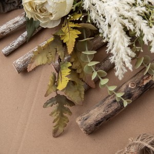 Bouquet de fleurs artificielles pivoines, vente directe d'usine, fourniture de mariage, DY1-5314